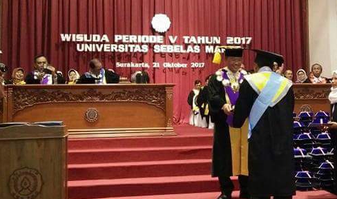 Parmin, Dosen UNNES Wisudawan Terbaik UNS