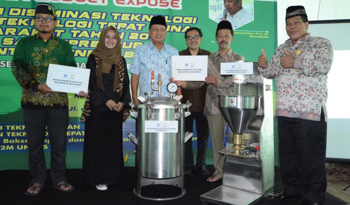 Menristekdikti Launching Teknologi Tepat Guna LP2M UNNES