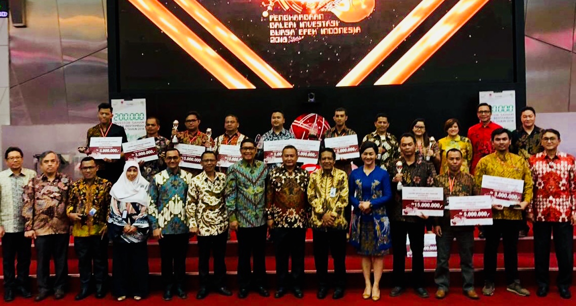 Galeri Investasi FE UNNES, Raih Penghargaan Bergengsi Bursa Efek Indonesia Jakarta