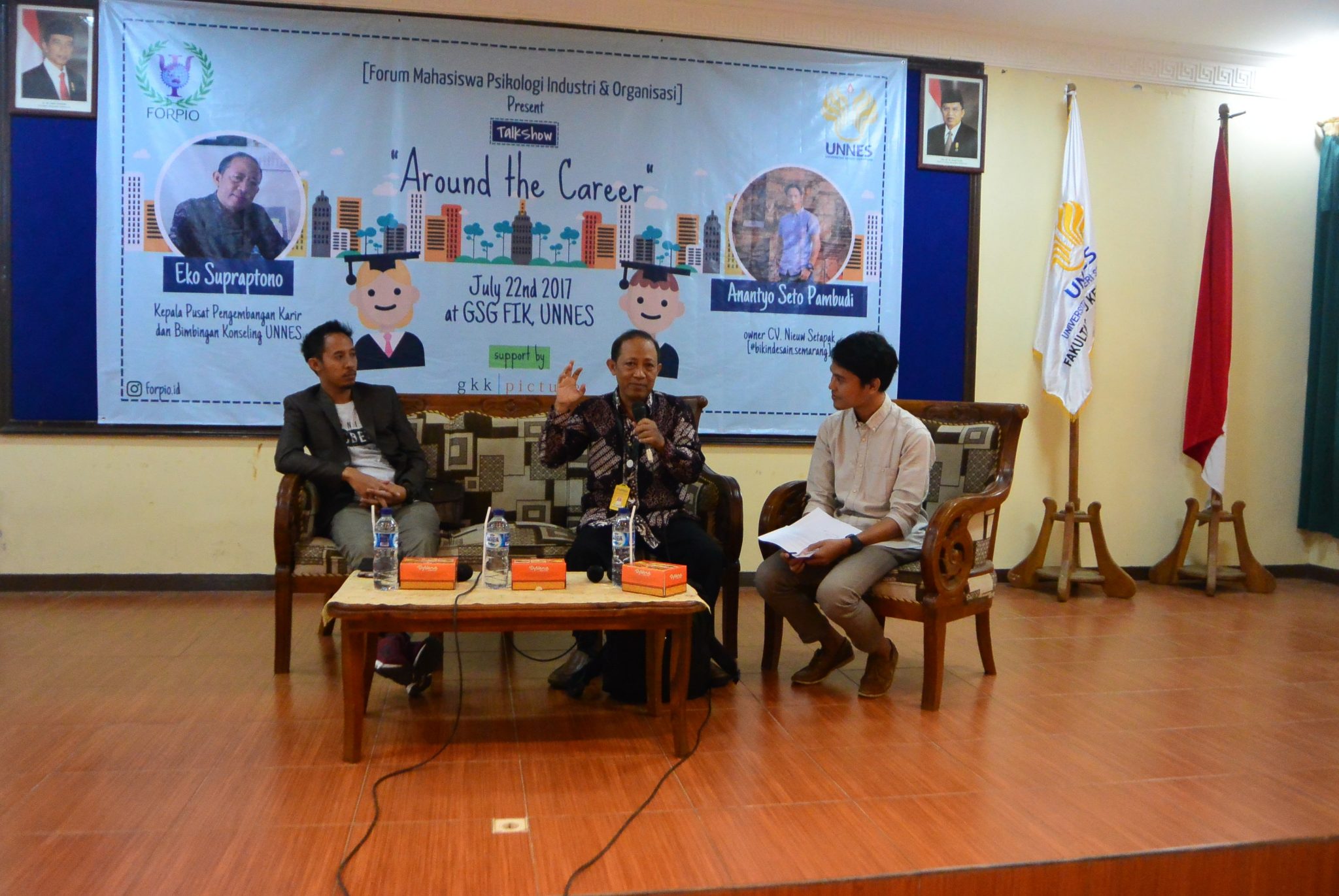 Talkshow “Around the Career”, Membangun Road Map Karir Sejak Awal Perkuliahan