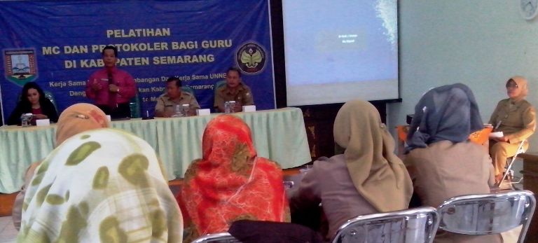 Pelatihan MC dan Protokoler  Guru Se-Kabupaten Semarang