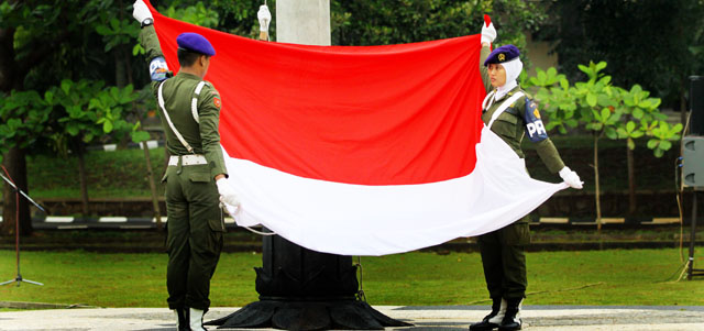 Upacara 17 Agustus, Mahasiswa Langsung ke Lokasi