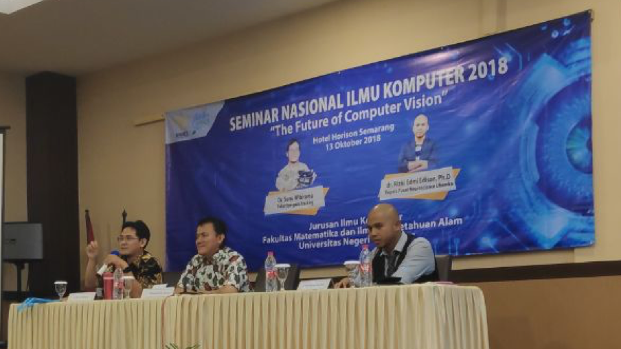 Jurusan Ilkom Selenggarakan Seminar Nasional tentang Computer Vision