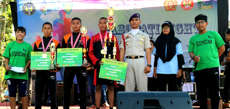 Menwa UNNES Raih Juara  II dan III Run 10 K Tingkat Nasional