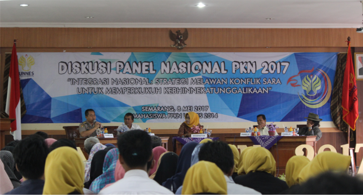 Diskusi Nasional PKN UNNES, Rektor:  Kegiatan Berbeda