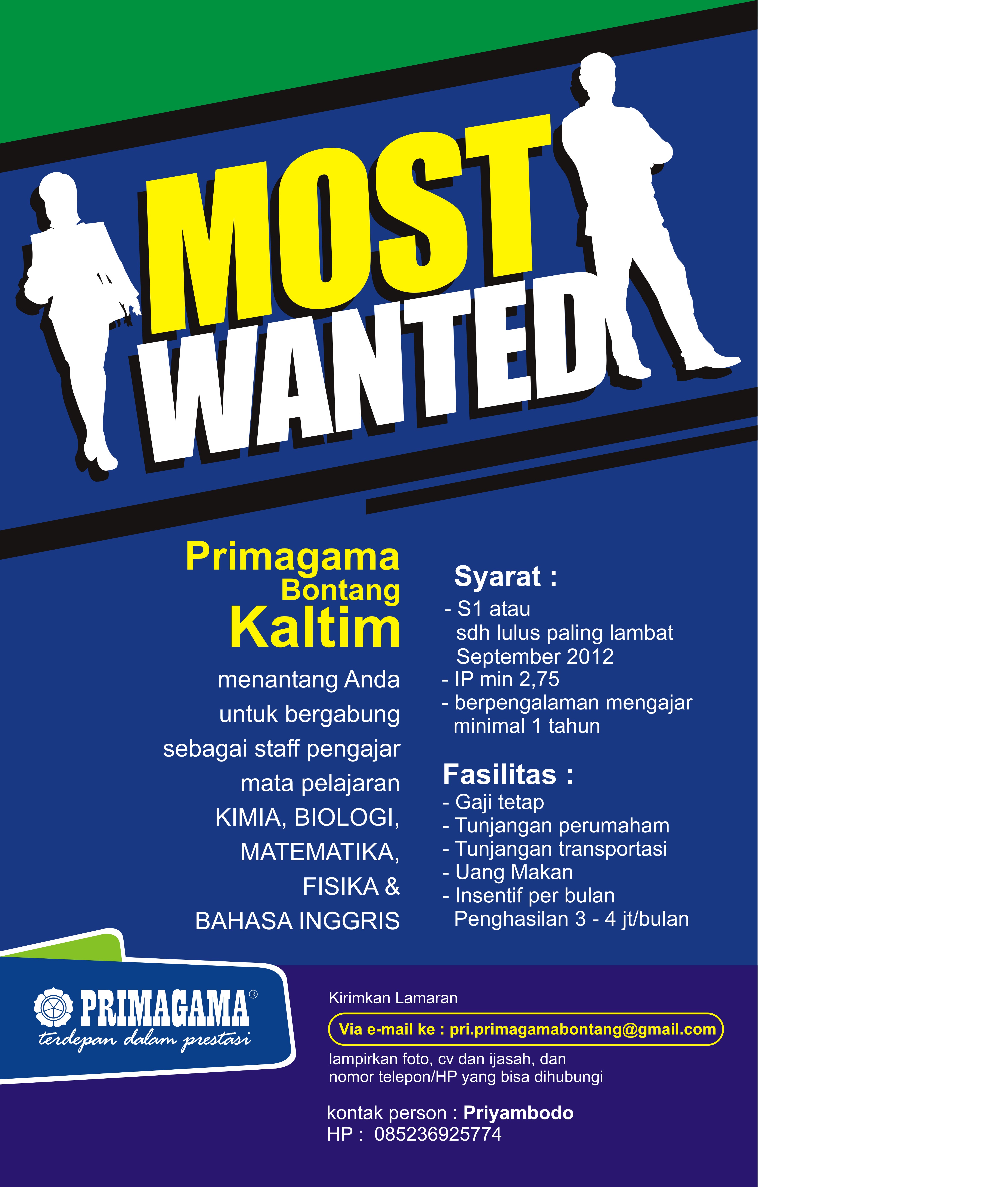 Poster Most Wanted Baru Okkkkk